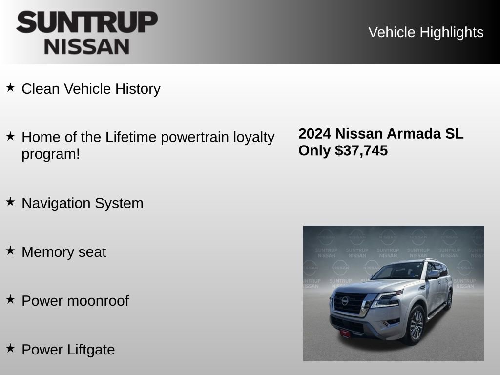 Used 2024 Nissan Armada SL image 8