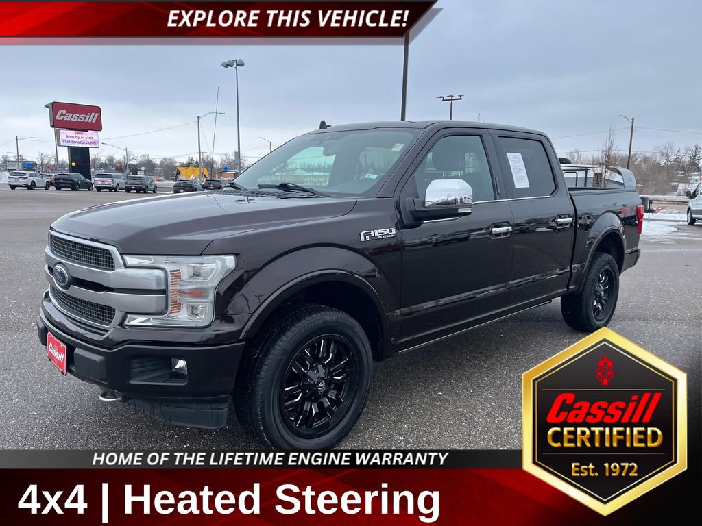 Used 2018 Ford F150 Platinum w/ Equipment Group 701A Luxury