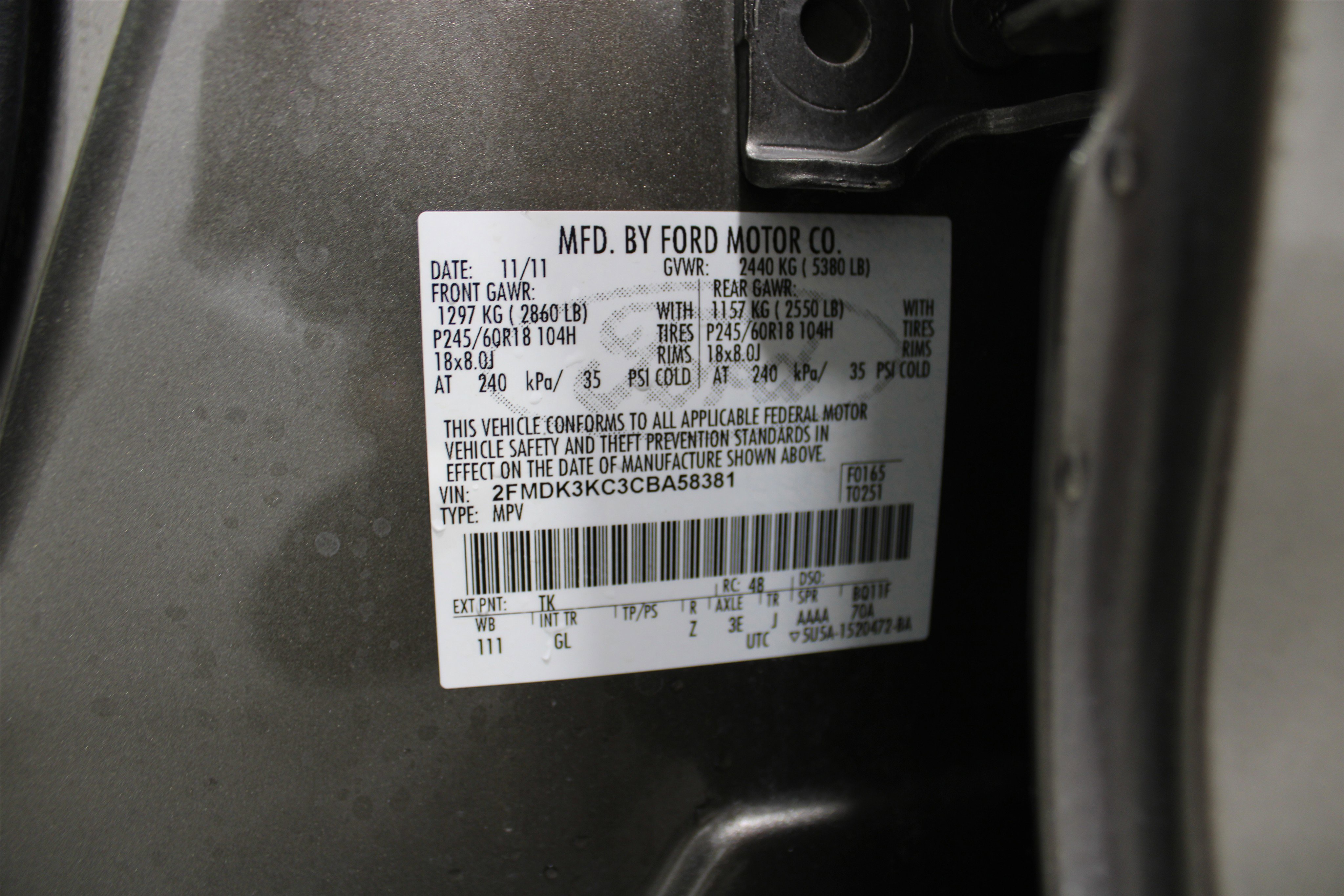 Used 2012 Ford Edge Limited FWD image 34