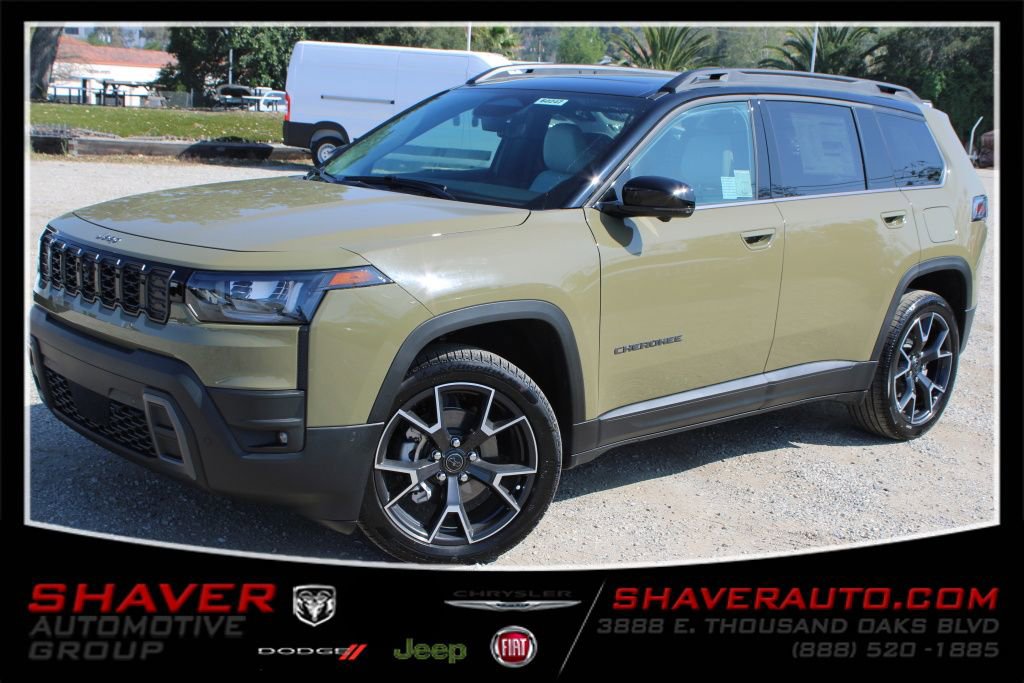 New 2026 Jeep Cherokee Overland w/ Trailer Tow Group