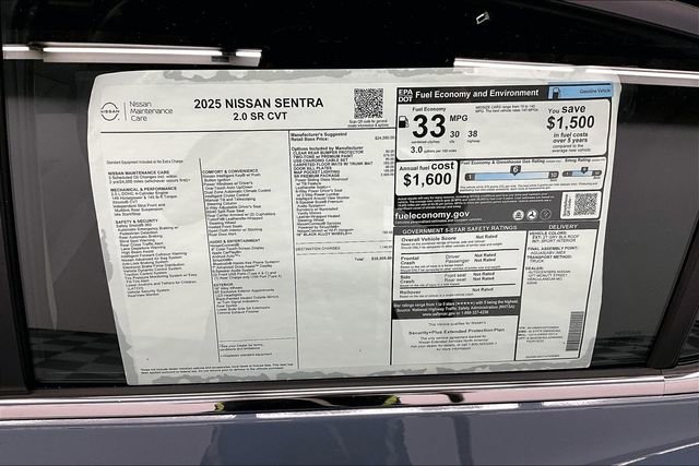 New 2025 Nissan Sentra SR w/ SR Premium Package image 38