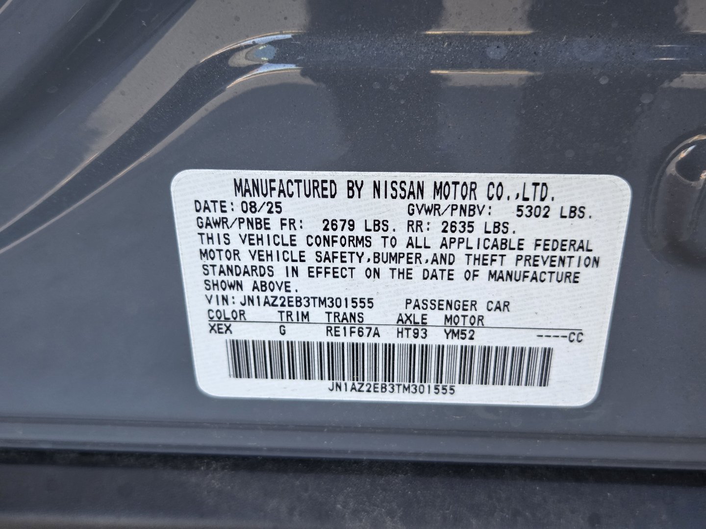 New 2026 Nissan Leaf Platinum+ w/ Cargo Package (Platinum+) FWD image 28