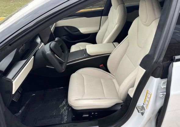 Used 2021 Tesla Model S Plaid AWD/4WD image 3