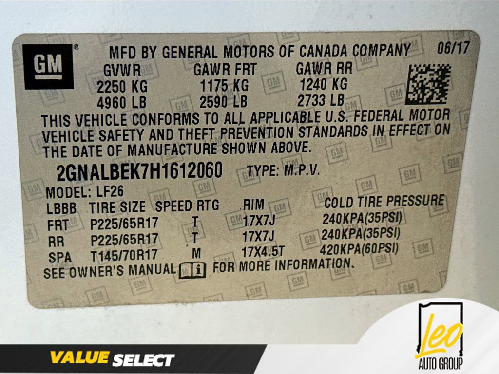 Used 2017 Chevrolet Equinox LS image 28