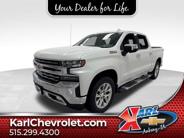Certified 2021 Chevrolet Silverado 1500 LTZ w/ Z71 Off-Road Package AWD/4WD image 1
