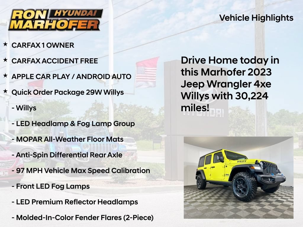 Used 2023 Jeep Wrangler Unlimited w/ Cold Weather Group AWD/4WD image 15