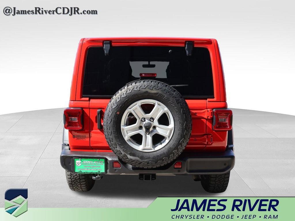 Used 2021 Jeep Wrangler Unlimited Sport w/ Sun And Sound Package AWD/4WD image 4