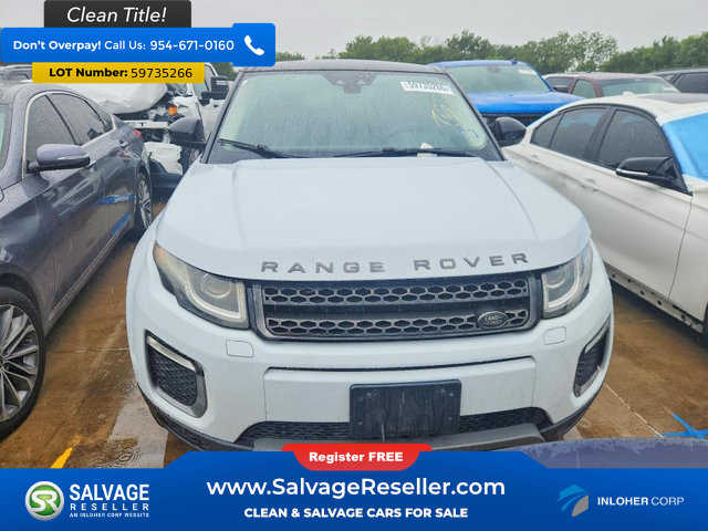 Used 2017 Land Rover Range Rover Evoque HSE AWD/4WD image 7