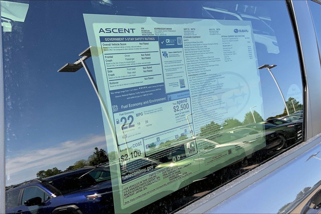 New 2027 Subaru Ascent Premium AWD/4WD image 14