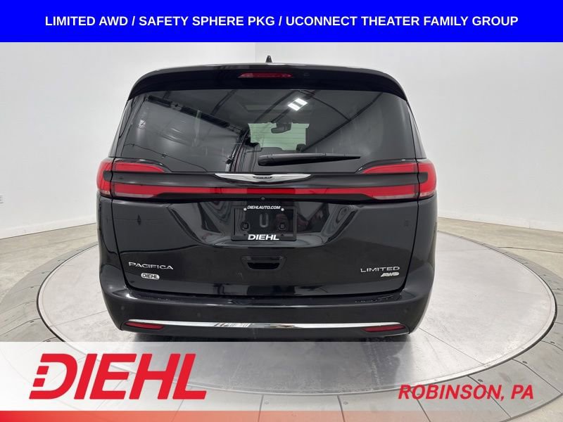 Used 2023 Chrysler Pacifica Limited w/ Uconnect Theater Family Group AWD/4WD image 6