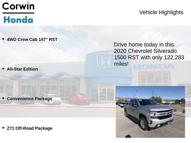Used 2020 Chevrolet Silverado 1500 RST w/ All-Star Edition AWD/4WD image 7