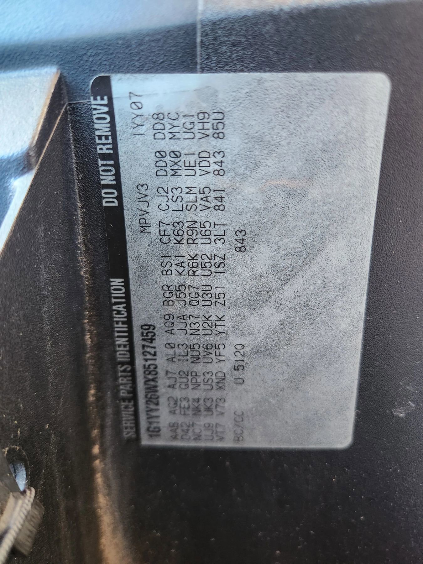 Used 2008 Chevrolet Corvette Coupe 2D w/ Preferred Equipment Group image 39