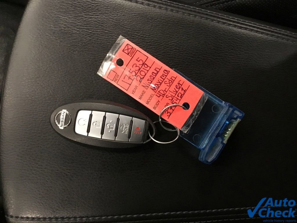 Used 2019 Nissan Maxima 3.5 S w/ Floor Mat Group FWD image 48