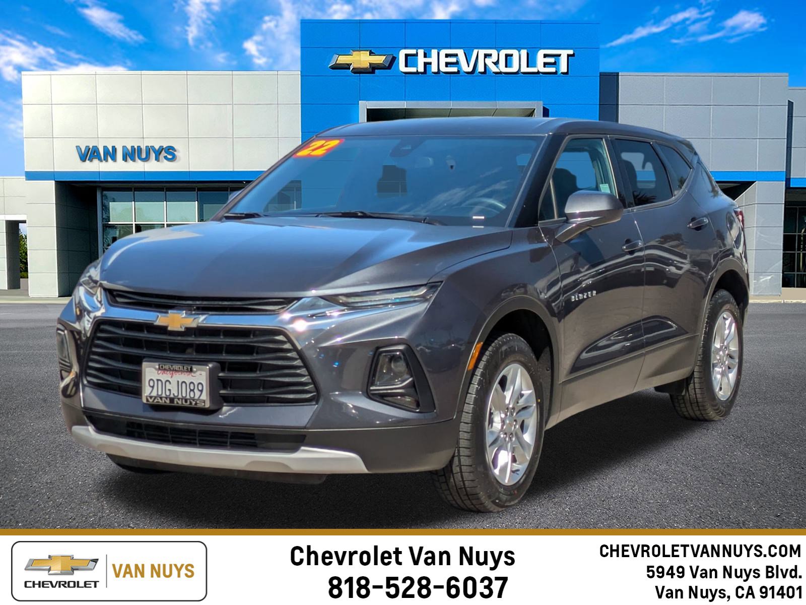 Certified 2022 Chevrolet Blazer LT