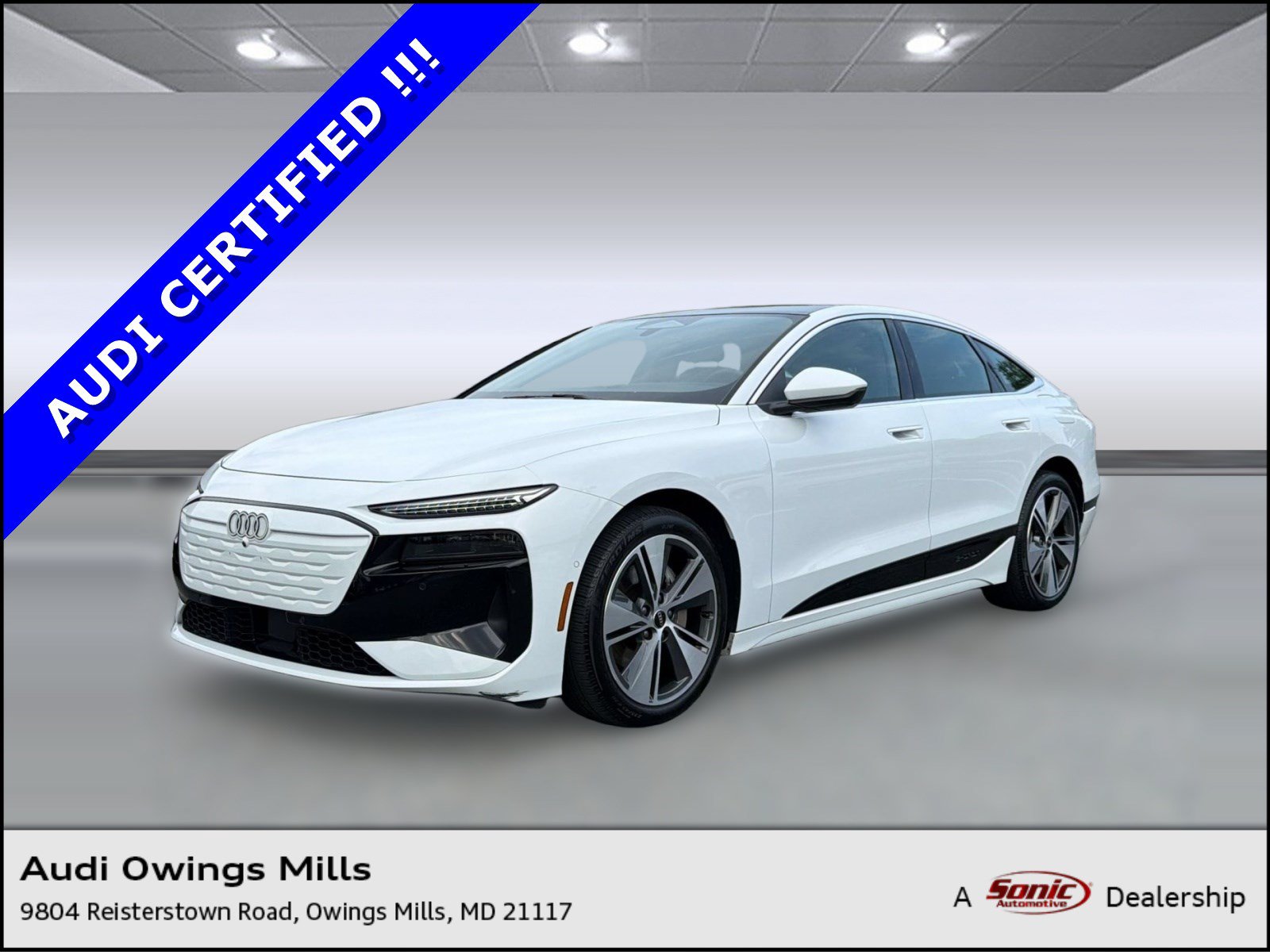 Certified 2025 Audi A6 e-tron Premium Plus w/ Premium Plus RWD image 1