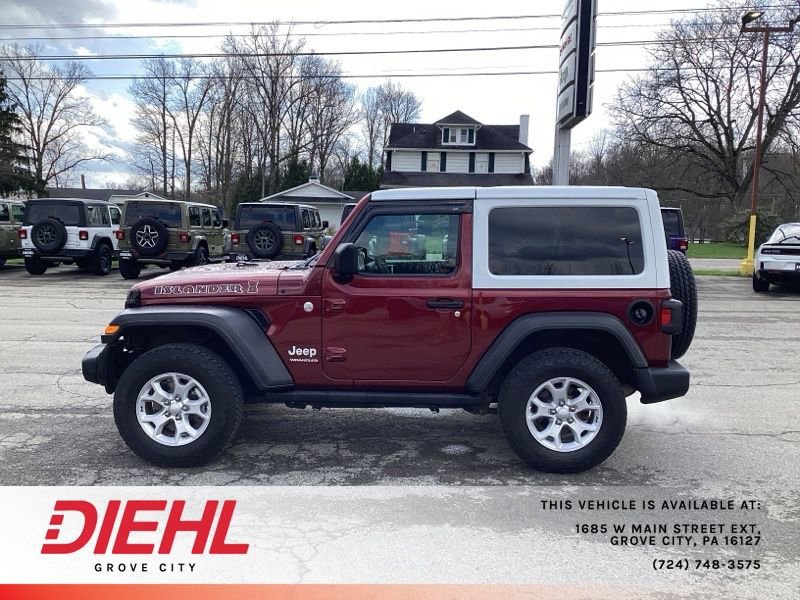 Used 2021 Jeep Wrangler Sport image 4