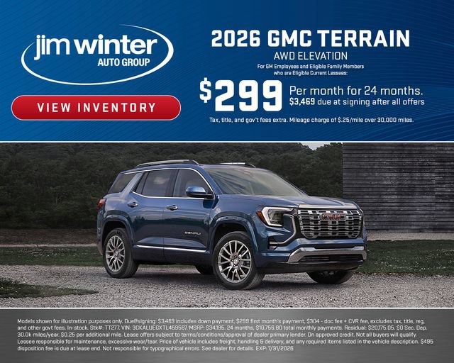 New 2026 GMC Terrain AT4 w/ Convenience Package III AWD/4WD image 3
