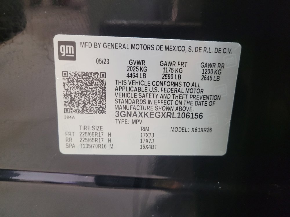 Used 2024 Chevrolet Equinox LT w/ LPO, Floor Liner Package FWD image 33