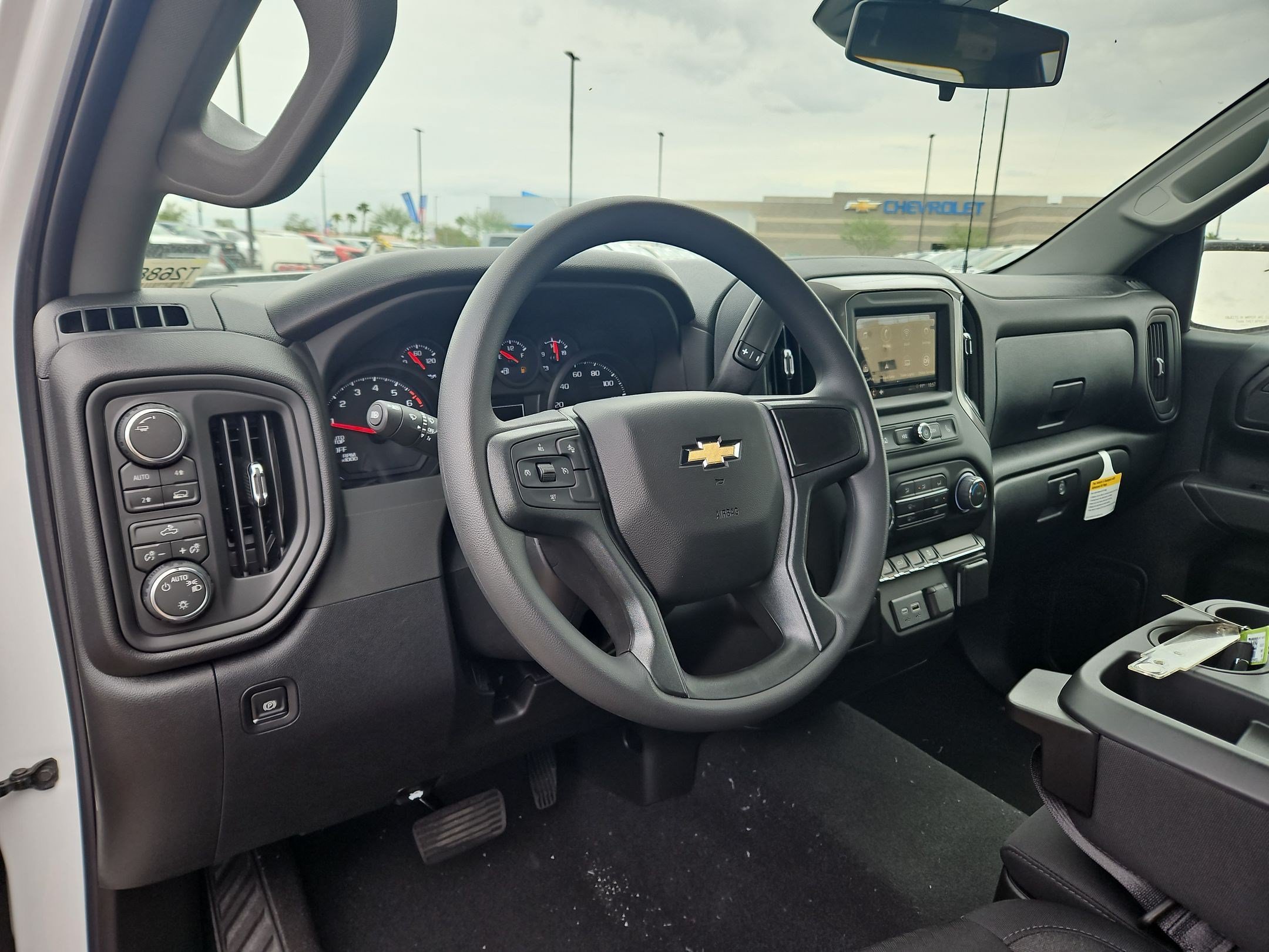 New 2026 Chevrolet Silverado 1500 Custom w/ Turbomax Blackout Package AWD/4WD image 2