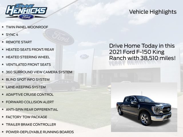 Used 2021 Ford F150 King Ranch AWD/4WD image 4