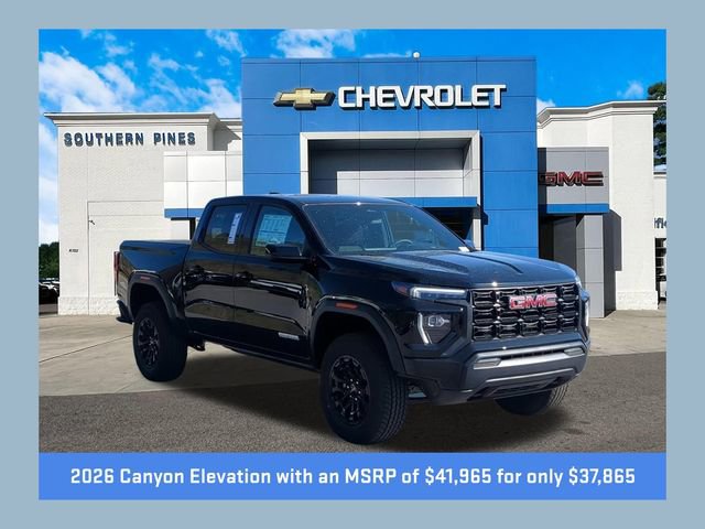 New 2026 GMC Canyon Elevation