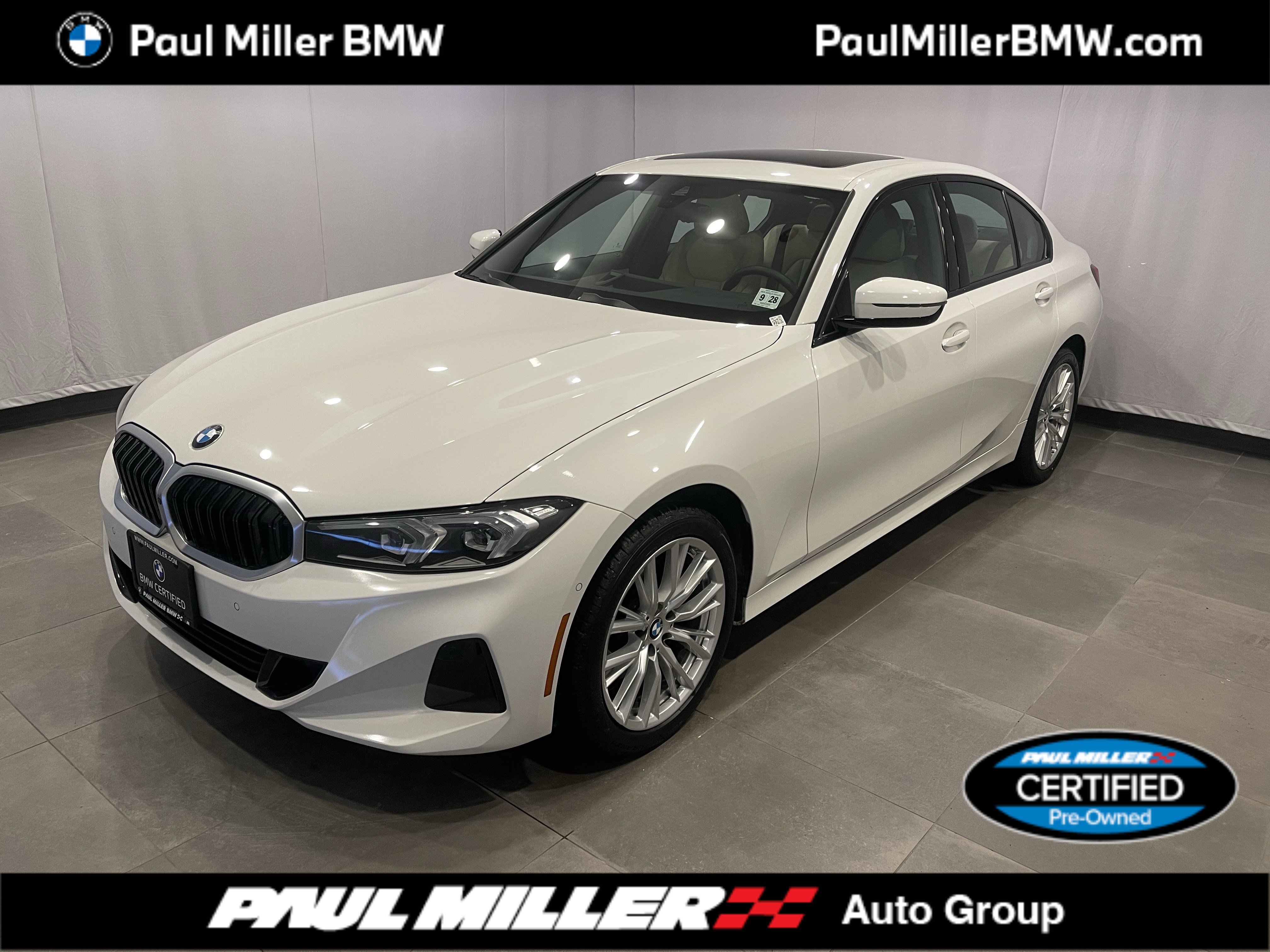 Certified 2023 BMW 330i xDrive Sedan w/ Parking Assistance Package
