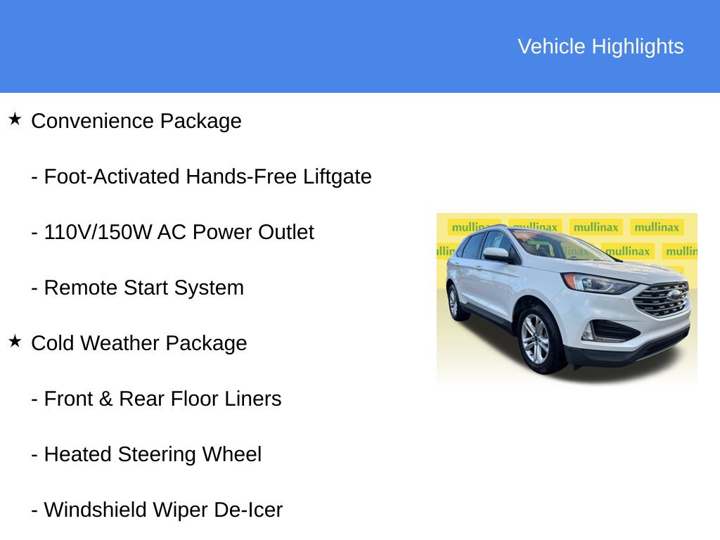 Used 2020 Ford Edge SEL w/ Convenience Package AWD/4WD image 16