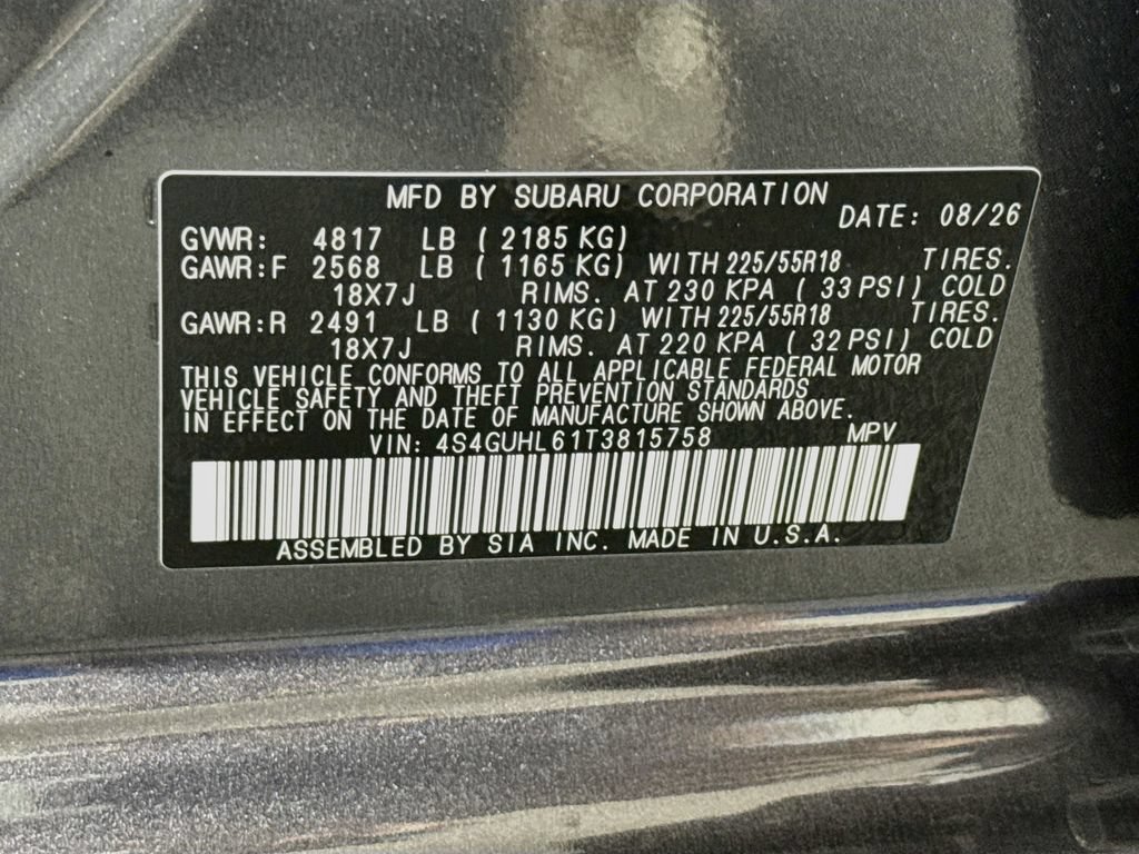 New 2026 Subaru Crosstrek 2.5i Limited AWD/4WD image 30