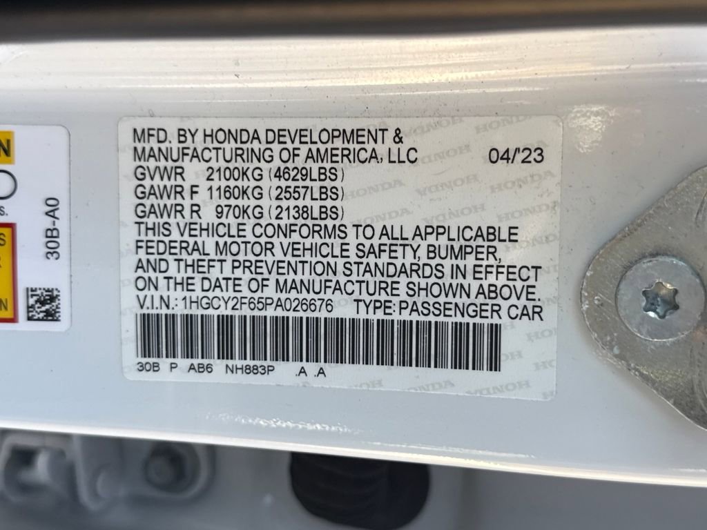 Certified 2023 Honda Accord EX-L image 29
