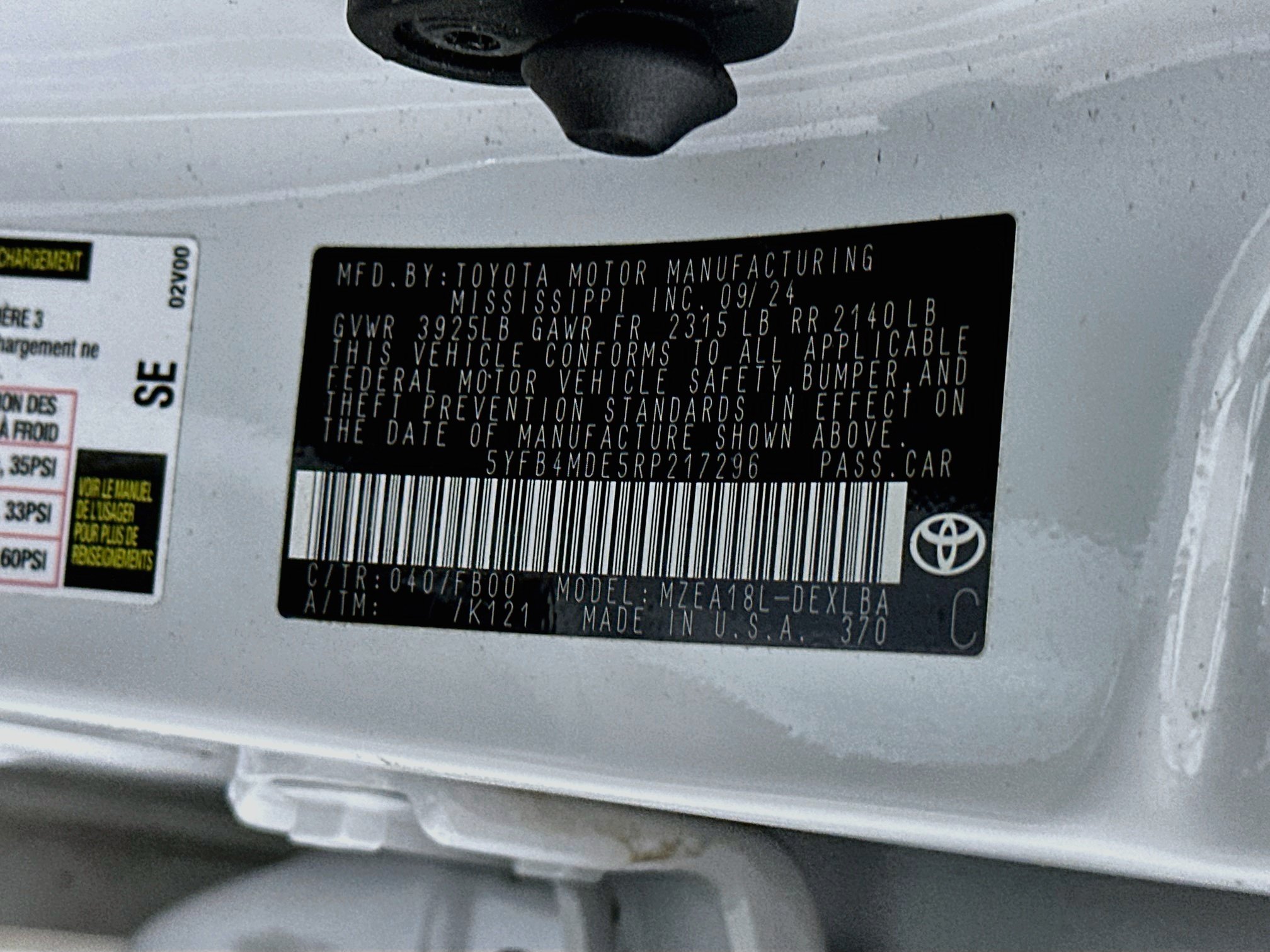 Used 2024 Toyota Corolla LE FWD image 12