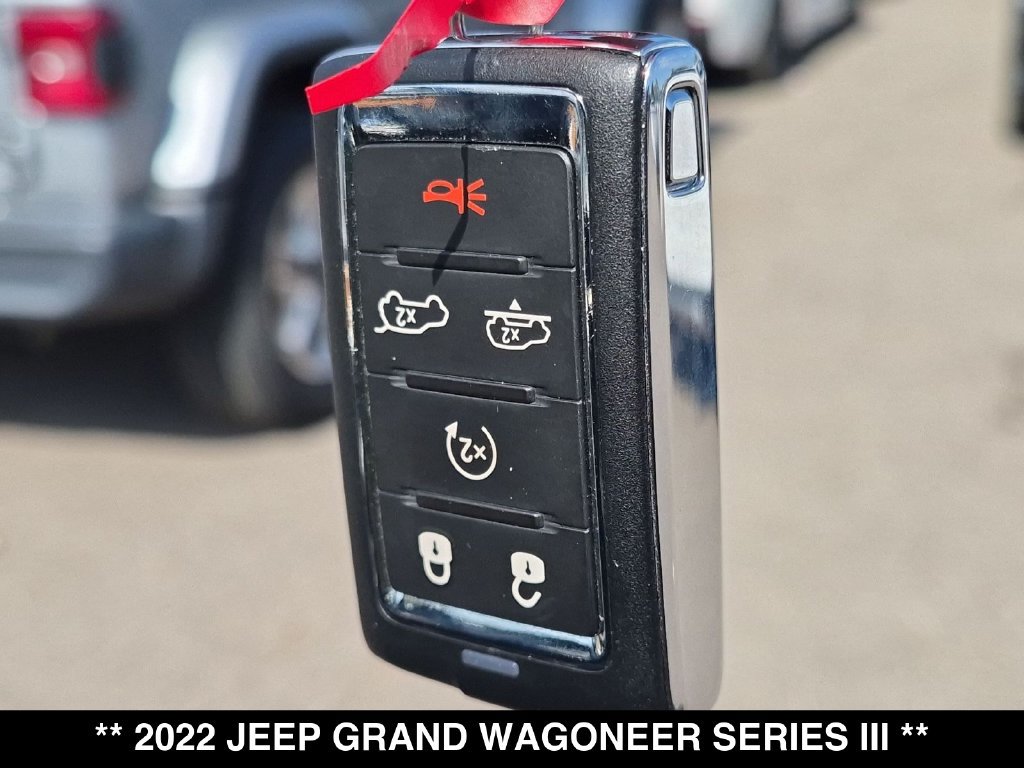 Used 2022 Jeep Grand Wagoneer Series III w/ Rear Seat Video Group 1 AWD/4WD image 34