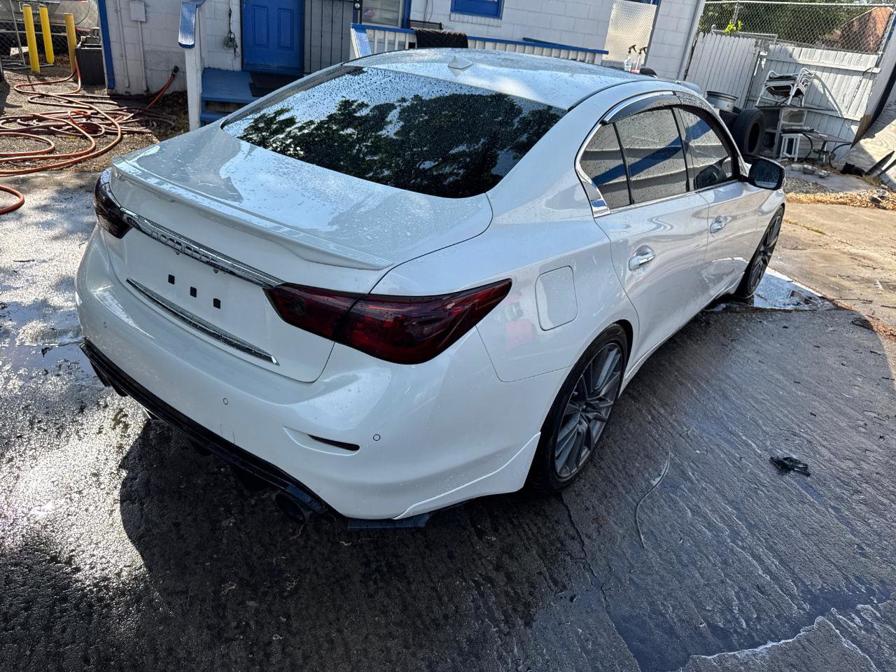 Used 2016 INFINITI Q50 Red Sport 400 AWD/4WD image 5