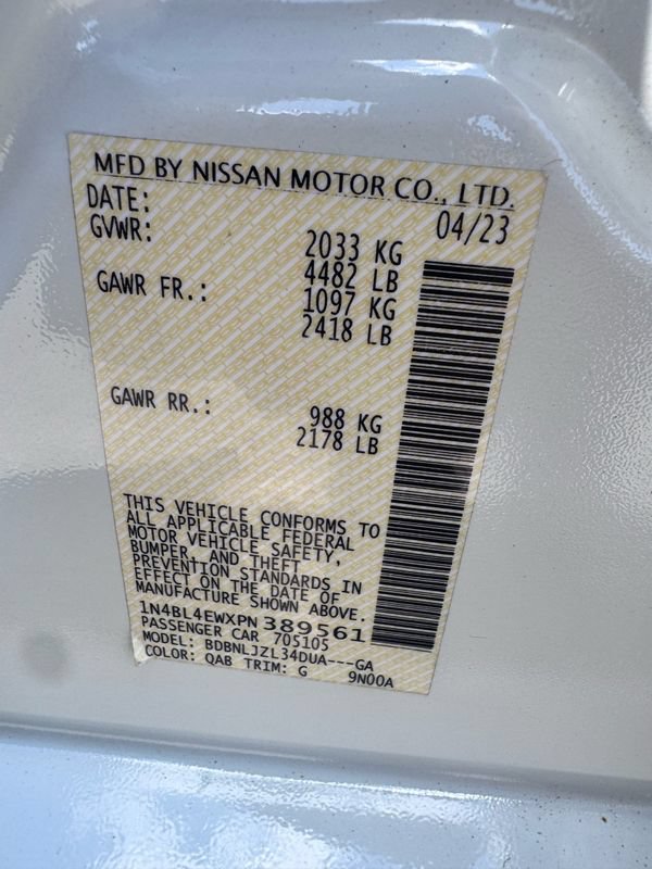 Used 2023 Nissan Altima 2.5 SL AWD/4WD image 51