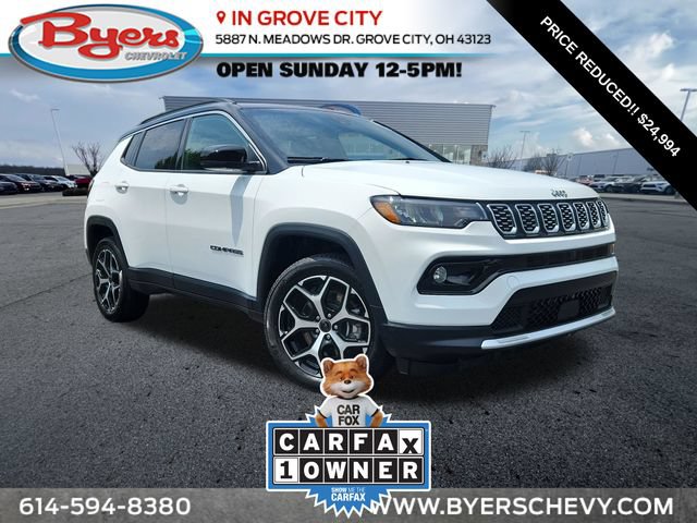 Used 2025 Jeep Compass Limited AWD/4WD 360° Tour