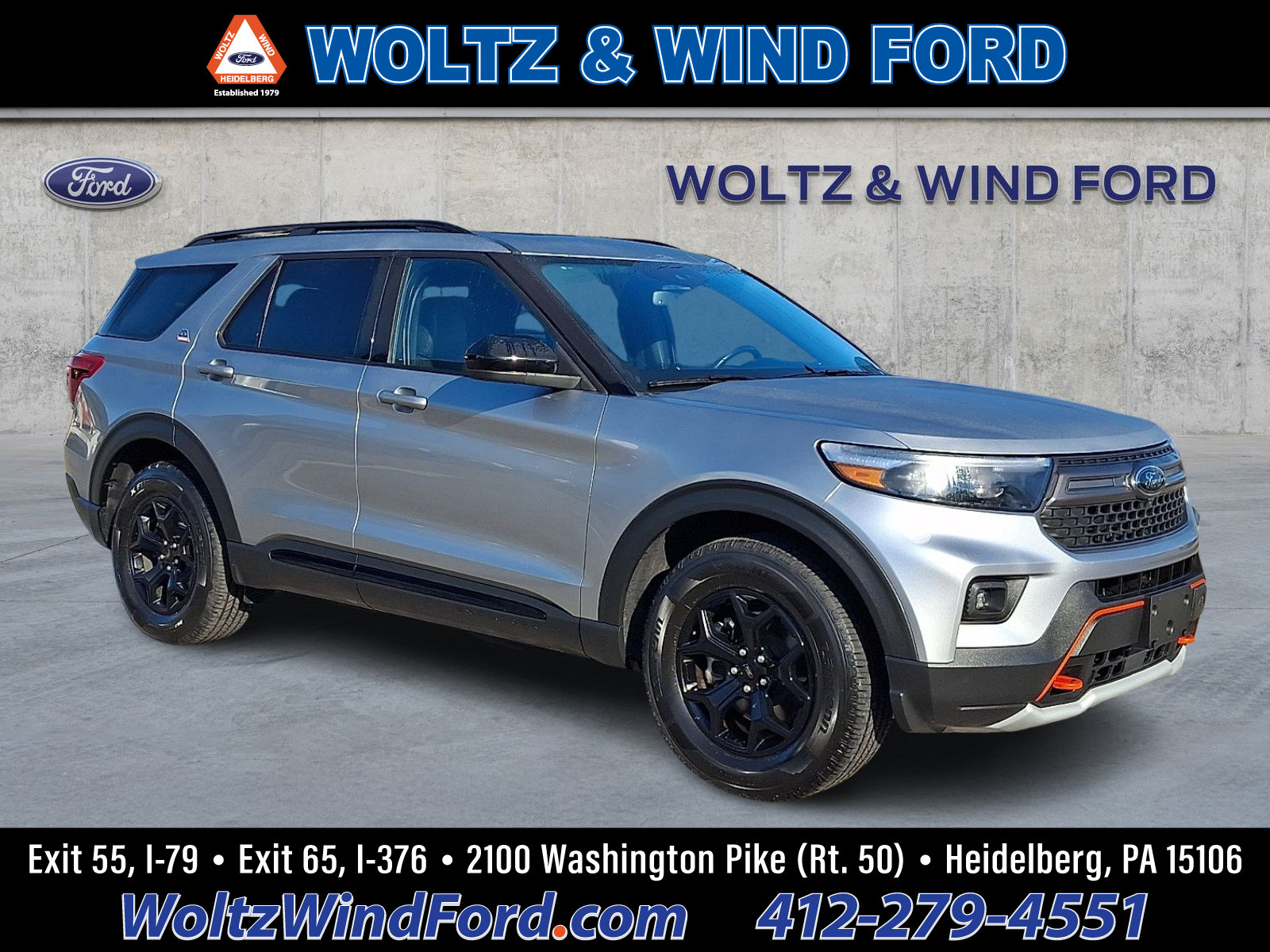 Used 2023 Ford Explorer Timberline w/ Timberline Technology Package AWD/4WD image 1