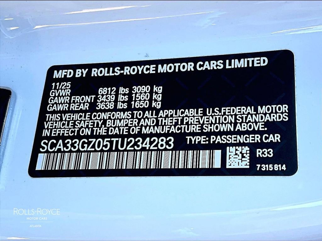 New 2026 Rolls-Royce Ghost Black Badge AWD/4WD image 12
