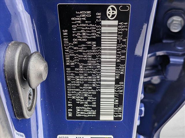 Certified 2022 Toyota Corolla SE w/ Carpet Mat Package (TMS) FWD image 24