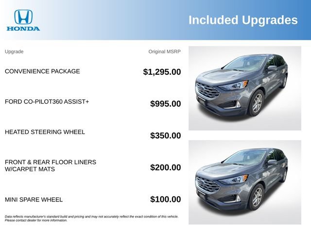 Used 2022 Ford Edge SEL w/ Convenience Package AWD/4WD image 3