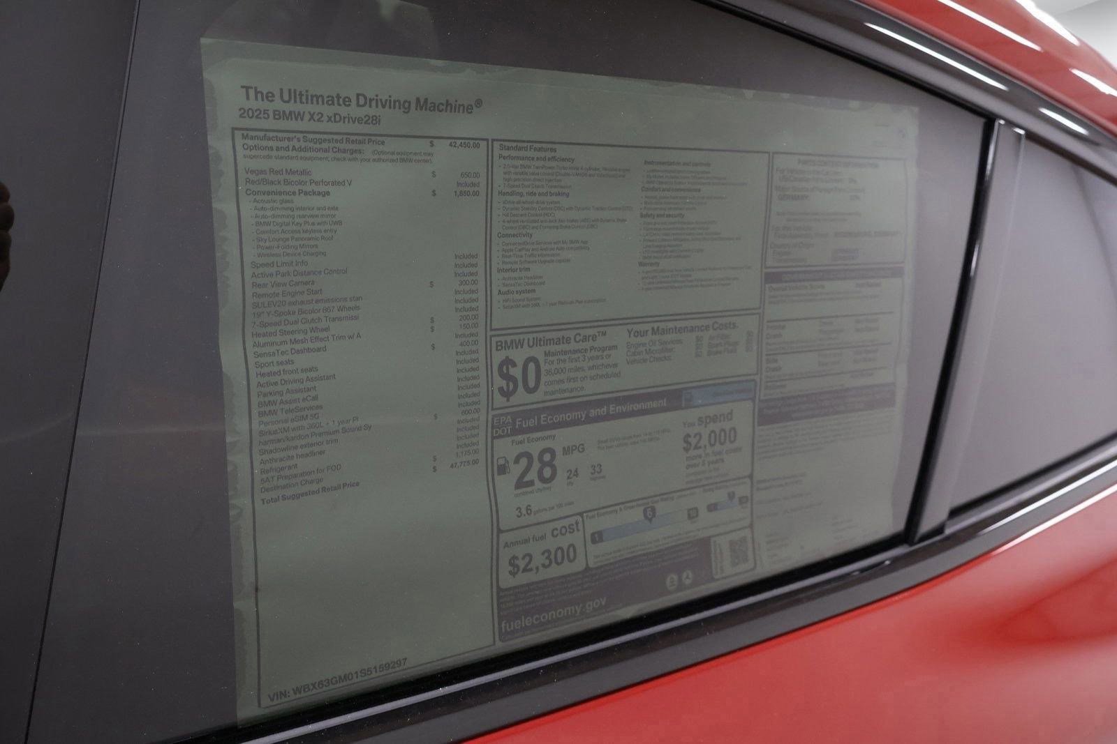 Used 2025 BMW X2 xDrive28i w/ Convenience Package image 14