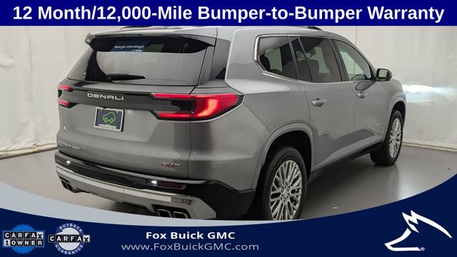 Certified 2024 GMC Acadia Denali w/ LPO, Floor Liner Package AWD/4WD image 7