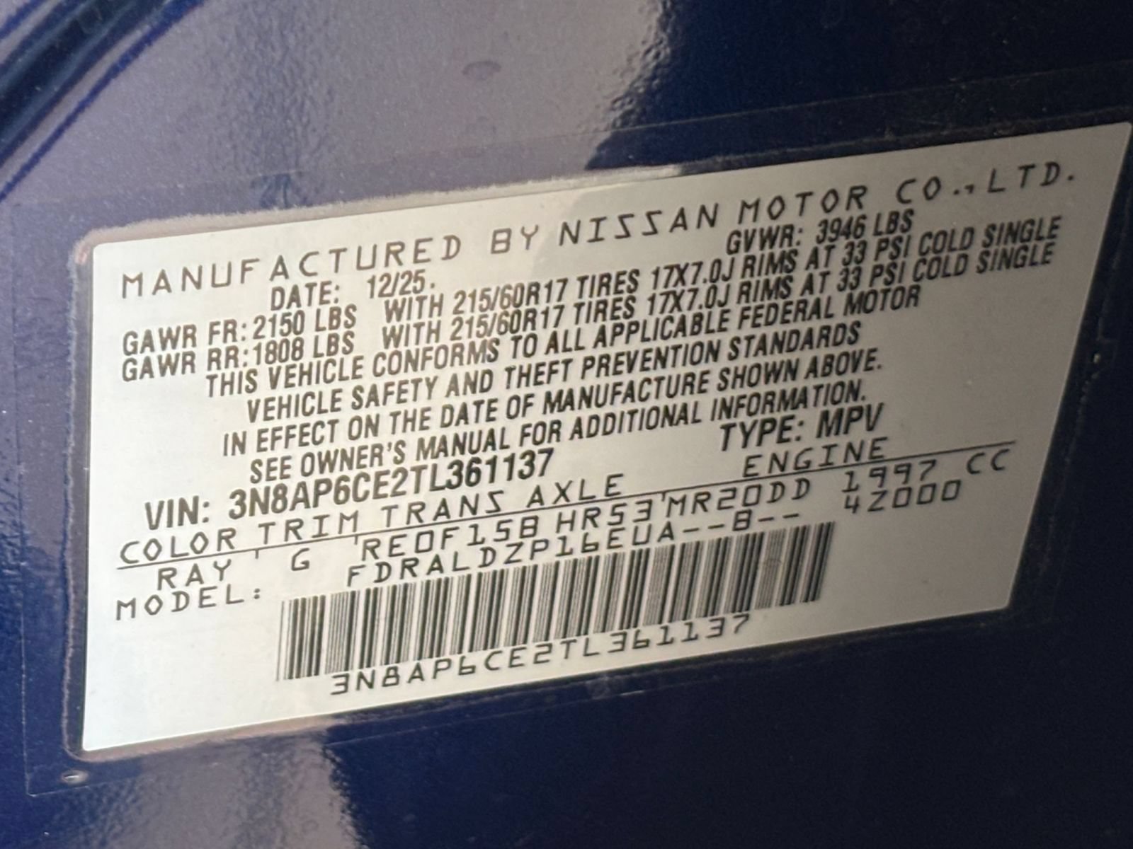 Used 2026 Nissan Kicks SV w/ Cold Weather Package FWD image 28