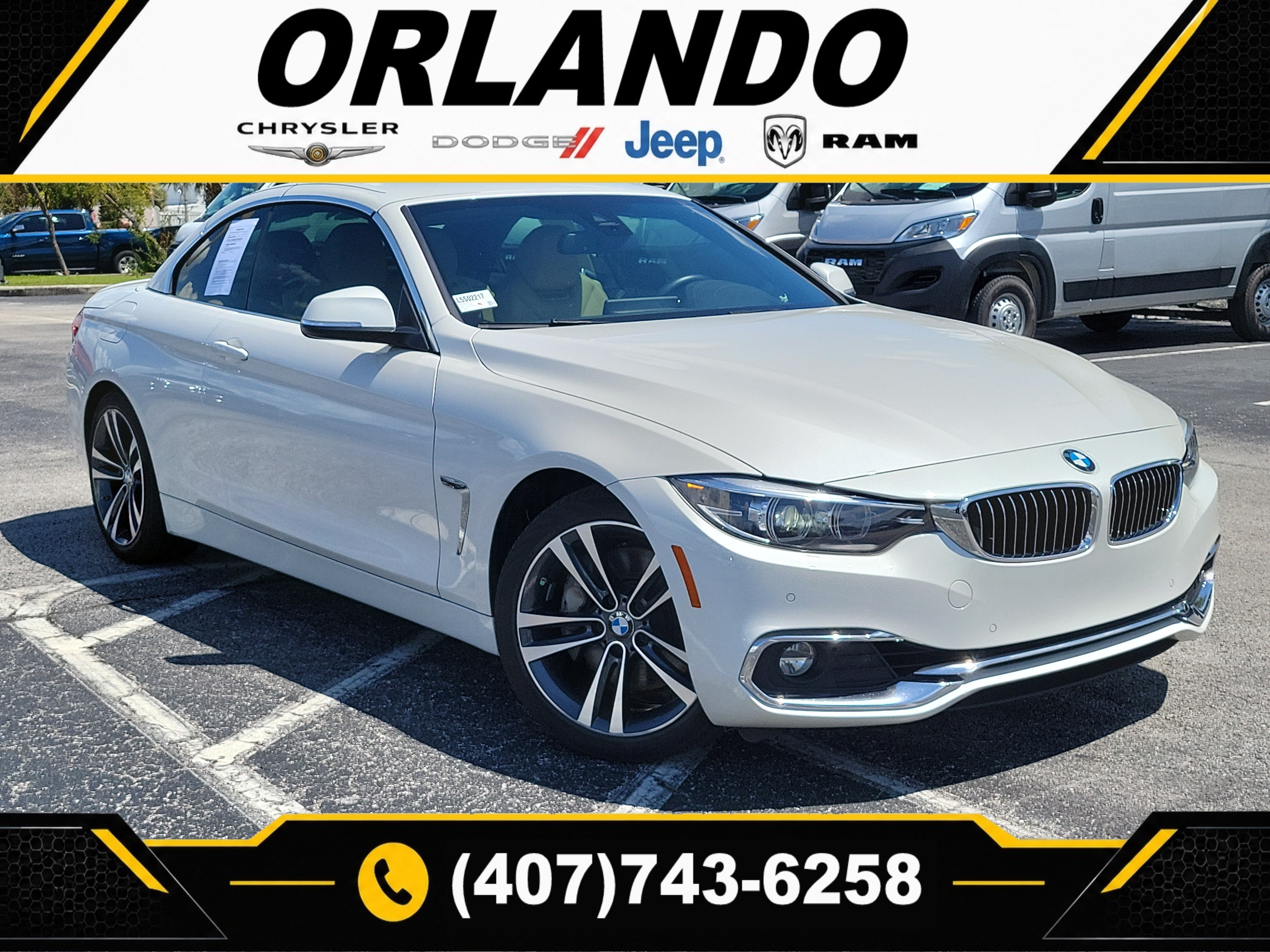 Used 2020 BMW 430i Convertible w/ Convenience Package