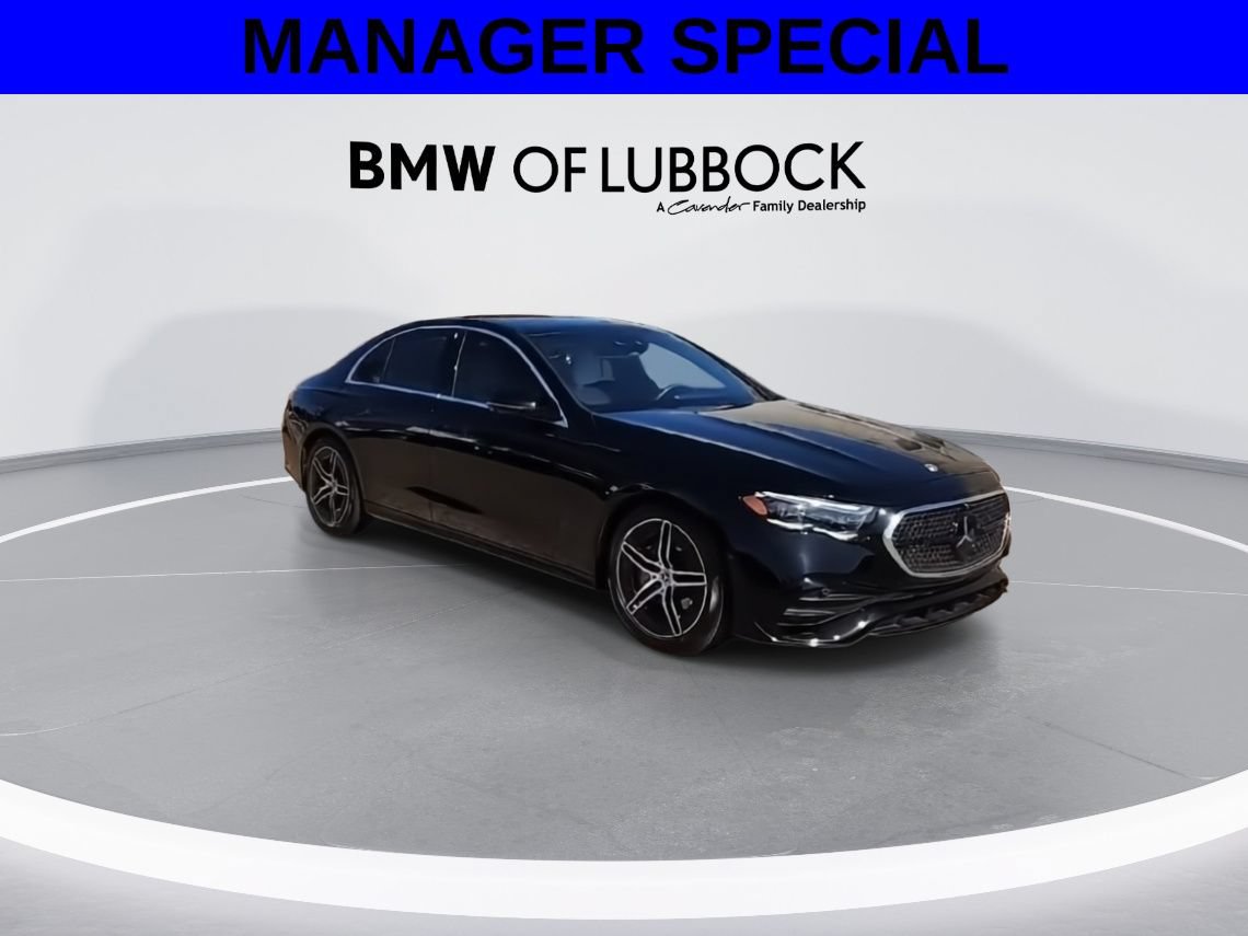 Used 2025 Mercedes-Benz E 450 4MATIC Sedan image 3