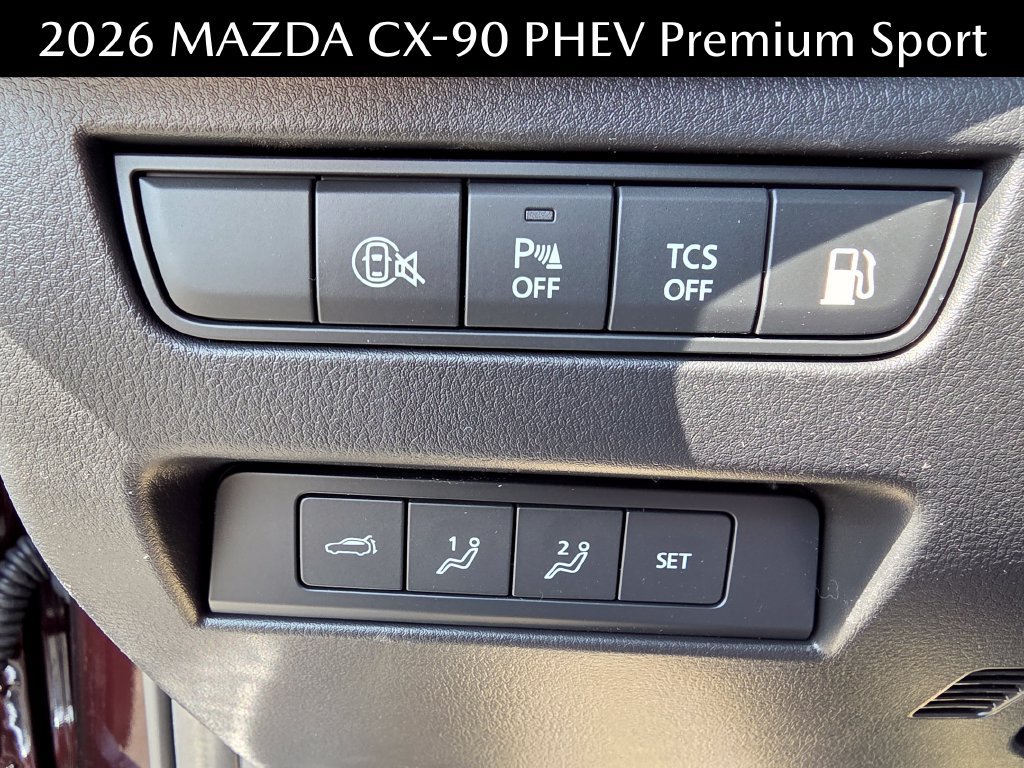 New 2026 MAZDA CX-90 Plug-In Hybrid w/Premium Sport AWD/4WD image 25
