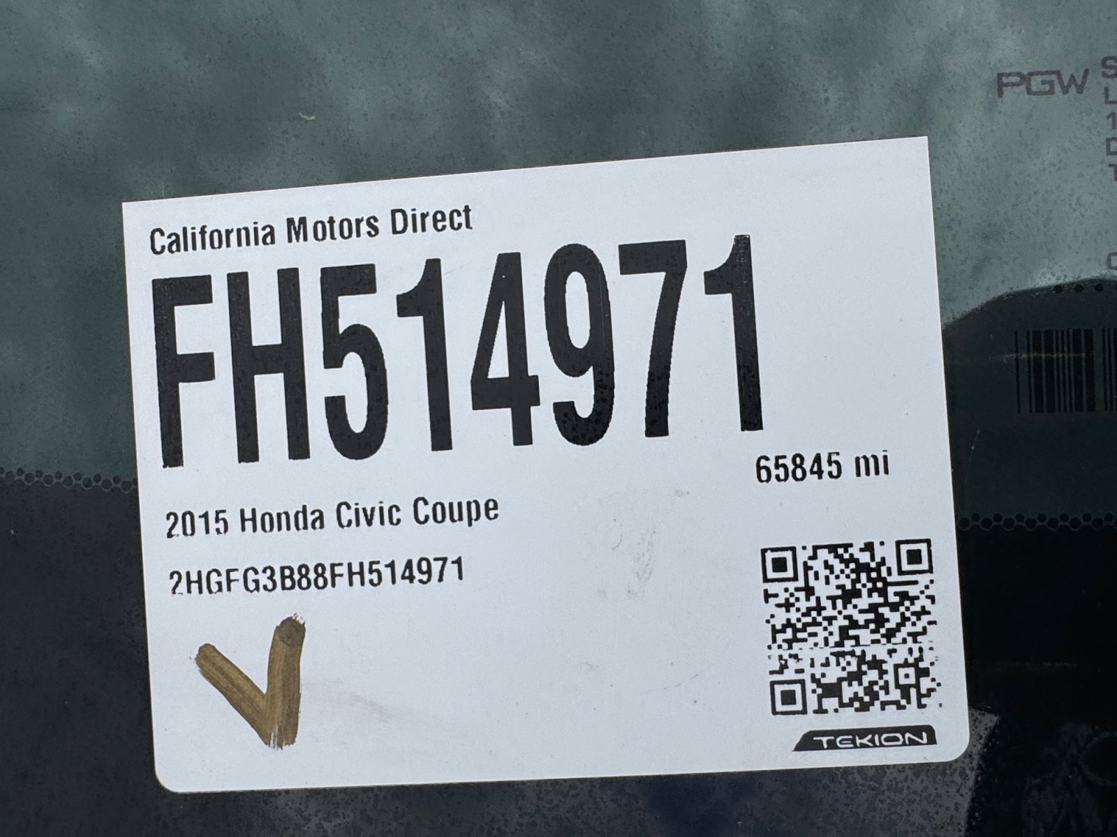 Used 2015 Honda Civic EX image 16