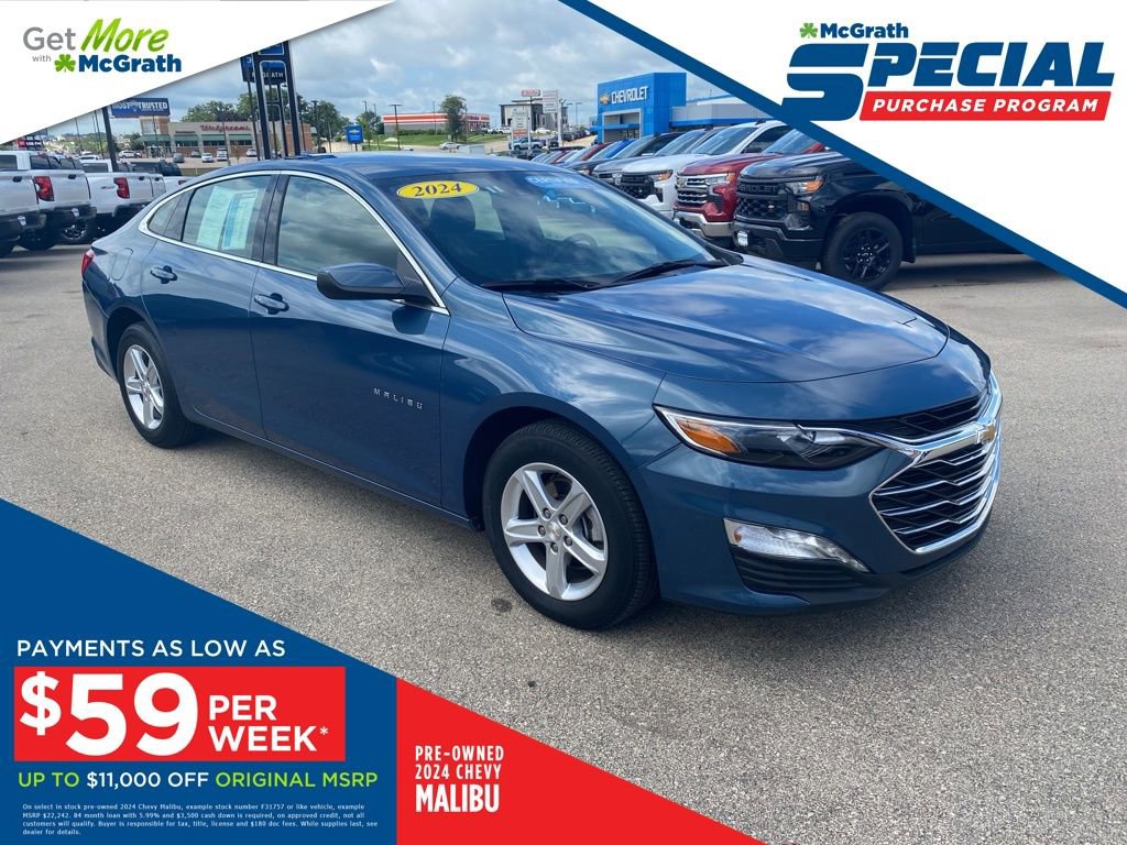 Certified 2024 Chevrolet Malibu LT image 1