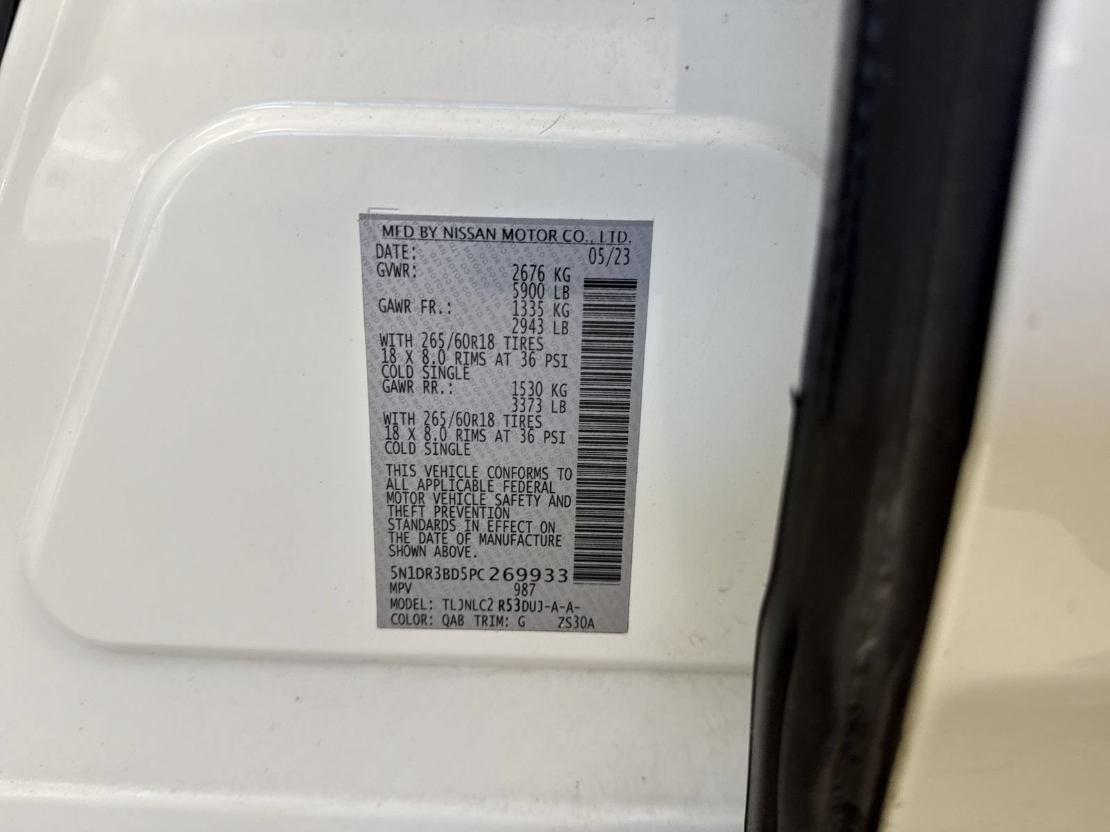 Certified 2023 Nissan Pathfinder Rock Creek AWD/4WD image 38