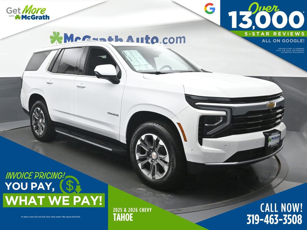 New 2025 Chevrolet Tahoe LS w/ Max Trailering Package