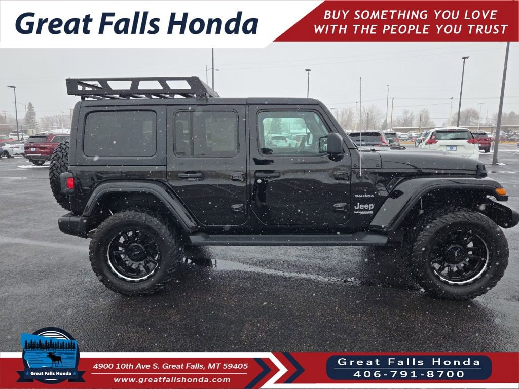 Used 2021 Jeep Wrangler Unlimited Sahara w/ Cold Weather Group image 8