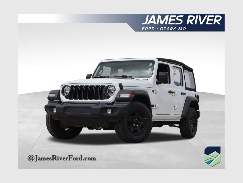 Used 2024 Jeep Wrangler Unlimited Sport AWD/4WD image 1